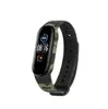Para pulseira millet 5/6/7 pulseira smart millet 5 pulseira de pulso estampada camuflagem cinto de reposição outlet de fábrica