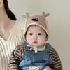 Gorros para Bebé para Primavera y Otoño, Estilo Delgado para Recién Nacidos Niños, Gorro de Protección para Fontanela, Gorro de Invierno con Protección para Orejas, Gorro de Punto para Exteriores, Gorro Fetal