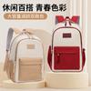 Mochilas escolares para estudiantes universitarios, mochilas que protegen la columna vertebral, mochilas escolares de gran capacidad para estudiantes de primaria, regalos de viaje personalizados impresos con logotipo en la parte posterior