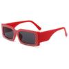Moda 2024 Lujo Ligero Diamantes Incrustados Perla Cuadrada Vacaciones Protección UV Moderno Gafas de Sol Personalizadas Hip-hop para Hombres y Mujeres