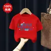 Camiseta de Manga Corta para Niños Algodón Puro Ropa con Estampado de Dibujos Animados para Niños Nuevo Verano 2026 Ropa de Verano para Bebés Ropa para Niños Tops
