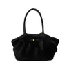 Bolso Transfronterizo para Mujer Bolso Tote de Felpa para Mujer Otoño e Invierno Suave y Pegajoso Gran Capacidad Bolso de Hombro Único Estilo Suave Bolso de Axila Bolso Grande de Mano