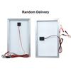 Cargador Solar Monocristalino 12W30W Panel Portátil Solar para Generación de Energía Exterior 12V y 18V / Ip65