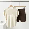 2026 Nuevo Top Deportivo de Manga Corta para Mujer Camiseta de Running de Secado Rápido Cubre-Pantalón Ropa de Fitness Transpirable de Secado Rápido Ropa de Yoga para Verano