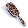Peine de masaje con cojín de pelo de leopardo de Amazon, nuevo y transfronterizo, peine cuadrado Shun, peine de plástico con dibujos de animales.