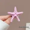 Nuevo Pasador de Estrella Tridimensional, Estilo Dulce y Fresco, Pinza de Pato Estilo Vacaciones en la Playa, Pinza Lateral de Estrella, Pinza para Flequillo, Pasador Dulce