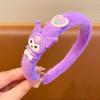 Crianças pelúcia dos desenhos animados headband meninas 'bonito princesa cocar bebê pacote de cabelo novo coelho hairpin headband