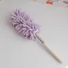  espanador de penas doméstico chenille retrátil remoção de poeira e varredura de poeira escova de limpeza escova de limpeza de poeira