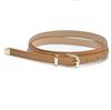 Cinturón fino nuevo para mujer, combina con todo, con decoración informal, con hebilla de alfiler, disponible al por mayor