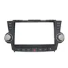 Aplicable a Toyota Highlander Toyota Highlander Navegación de Coche Pantalla de 10 pulgadas Juegos de Marcos 2009-2013