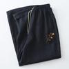 Foto Real de Pantalones Casuales de Pierna Ancha, Perezosos y Cómodos, en Stock para 2026, para Mujer, Pantalones Rectos de Estilo Vacacional Vintage con un Toque Relajado