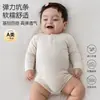 Macacão para Bebê Recém-Nascido Estilo Primavera e Outono, Roupa de Peça Única para Bebê, Macacão Triângulo para Bebê Recém-Nascido Primavera e Outono