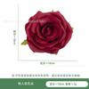 Pared de Flores Estilo Europeo flor artificial de rosa cabeza de flor de rosa cabeza de flor falsa cabeza de flor diy Flor Artificial Rosa Generación de Cabello