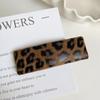 K-Estilo de la Nueva Serie de Estampado de Leopardo Retro Horquilla para el Cabello Bb Versátil Elegante Flequillo Clip Lateral Horquilla para Cabello Roto Accesorios para el Cabello