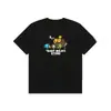 Camiseta de manga corta de la marca japonesa de moda BAPE, peso pesado de verano 240g algodón puro, camuflaje de cabeza de mono, tiburón mono, venta al por mayor transfronteriza