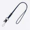 Cuerda de paracaídas tejida cuerda anti-pérdida refuerzo multiusos cuerda de mano linterna cuerda de muñeca hebilla cámara pecho tarjeta insignia cordón cuerda de cuello