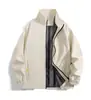 Chaqueta de trabajo de cuello alto para otoño e invierno, chaqueta de trabajo fina impermeable y resistente a la suciedad para tienda 4S de reparación de automóviles, personalizable