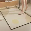 Tapete de Chão para Banheiro, Tapete Antiderrapante, Tapete Absorvente para Pés de Banheiro, Tapete de Lama Diatomácea, Carpete para Porta de Banheiro, Tapete de Chão Doméstico