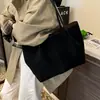 Nova bolsa tote versátil, grande capacidade, estilo casual, superfície macia, estampa de leopardo, coleção 2026, bolsa de ombro feminina em camurça para o dia a dia
