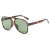 Nuevas Gafas de Sol de Doble Puente con Montura Grande Transfronterizas Europeas y Americanas Gafas Multicolores de Moda Ins para Hombres Gafas de Sol de Moda Retro para Mujeres