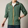 Chaqueta con capucha de secado rápido, holgada, talla grande, para hombre joven, primavera y verano 2024, deportiva, elástica, transpirable para exteriores