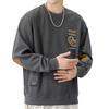Sudadera Vintage de Alta Resistencia para Hombre, Marca de Moda, Nuevo Modelo Primavera y Otoño 2026, Bloques de Color, Bordada, Top Chaqueta Estilo Americano Genial