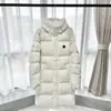 Chaqueta de plumón de Putian, de alta calidad, con capucha y logo largo de los Yankees de la MLB, gruesa, cálida, para parejas, al por mayor