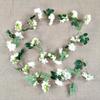 Rosas Simuladas, Gardênia, Rosas, Vinhas, Flores Artificiais, Decoração de Tubo de Teto de Varanda, Arranjo de Casamento Atacado