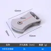Clipe de Fixação de Vidro Acessórios de Divisória Suporte de Fixação Aço Inoxidável Polido Banheiro Box de Banho Conector de Ângulo Reto