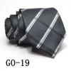 Zi Love Gravata Masculina 8cm Formal Negócios Noivo Pronta Entrega Atacado Fabricante de Logotipo Atacado Gravata Listrada
