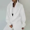 Primavera 2026 Ropa Europea y Americana para Mujer Amazon Conjunto de Dos Piezas Sudadera Polar Deportivo Callejero Casual Moda para Mujer