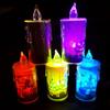 Vela de Halloween, nueva, de comercio exterior, superventas, luz LED de noche, accesorios para fiestas, festivales de fantasmas, juego de velas LED