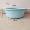 Lavabo de plástico Lavabo pequeño grande Alojamiento doméstico Lavabo engrosado Lavabo para bebés niños adultos Lavabo para lavar los pies Lavabo para la ropa