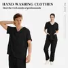 Traje de Lavado de Manos Nuevo Transfronterizo Alta Elasticidad Secado Rápido Traje de Lavado de Manos Salón de Belleza Oral y Ocular Ropa de Trabajo de Doctora Venta al por Mayor