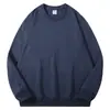 Sudadera de composite de algodón con cuello redondo para primavera y otoño para hombres y mujeres con logo estampado, ropa de trabajo, uniforme de clase, jersey de manga larga al por mayor