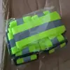 Actividades Grupales de Ciclismo al Aire Libre Ejercicio Matutino Carrera Nocturna Banda Elástica para Adultos y Niños 4cm Banda Elástica Reflectante Chaleco Reflectante