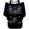 Novo top feminino de verão fino e quente com estampa animal digital 3D, com mangas curtas, em estoque