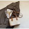 Exterior Sencillo Popular Popular Estilo Coreano Sentido de Alta Gama Moda Bolso de Cubo de Mano Elegante para Viajeras Bolso Bandolera de Ocio para Damas