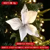 Venda Quente Transfronteiriça Enfeites de Flores Artificiais de Natal Enfeites para Pendurar na Árvore de Natal Flores Vermelhas de Natal Inserções de Frutas Vermelhas Flores Preservadas