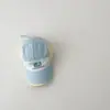 Sombreros Coreanos para Niños Qiu Nan Estilo Nuevo Ins Simple Letra Visera Protección Solar Gorra de Béisbol para Bebé Gorra de Béisbol de Secado Rápido