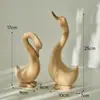 Material de Pintura DIY Embryón de Madera para Comestibles Adornos de Animales Lindos Decoración de Escritorio para el Hogar Embryón Blanco Embryón Rugoso Original