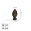 Jingmao Hardware Home Decoração Anel estilo europeu Bronze pendurado anel gaveta anel único furo puxar anel maçaneta da porta