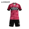 Jerseys de Fútbol Personalizados, Poliéster de Sublimación de Cuerpo Completo de Secado Rápido, Uniformes de Entrenamiento para Competición al Aire Libre, Uniformes de Fútbol Completos al por Mayor