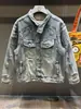 Nueva Chaqueta de Mezclilla para Hombre de Primavera y Otoño Marca Japonesa de Moda Rasgada Estilo Coreano Chaqueta Trendy para Hombre Top Trendy 2026 Trendy
