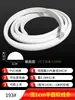Tira decorativa semicircular de PVC de línea suave de PU Tira de moldura de arco curvo autoadhesiva francesa Línea de yeso Tira de presión para el borde de la puerta del gabinete
