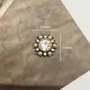 Acessórios de joias barrocas vintage cravejados de diamantes, acessórios florais personalizados de liga de diamante, acessórios de cabelo, materiais DIY para capas de celular