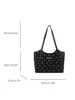 Bolsa Tote Grande de Bolinhas Retrô Nova Outono 2026 Moda Versátil para o Dia a Dia Ombro Único de Mão Atacado Bolsa Feminina
