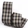 Fita Xadrez Houndstooth Xadrez Outono Inverno Vintage Fita Xadrez diy Acessórios de Cabelo Material para Laços Fita Xadrez Tingida em Fio
