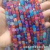 Venta Caliente Transfronteriza Patrón de Dragón Ágata Meteorizada Cubo de Azúcar Cuentas Sueltas DIY Accesorios de Ropa Accesorios de Joyería Venta al por Mayor en Stock