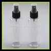 Frasco de plástico marrom de 120ml Regador marrom Frasco de enchimento de 120ml Frasco de plástico PET Frasco secundário para cosméticos